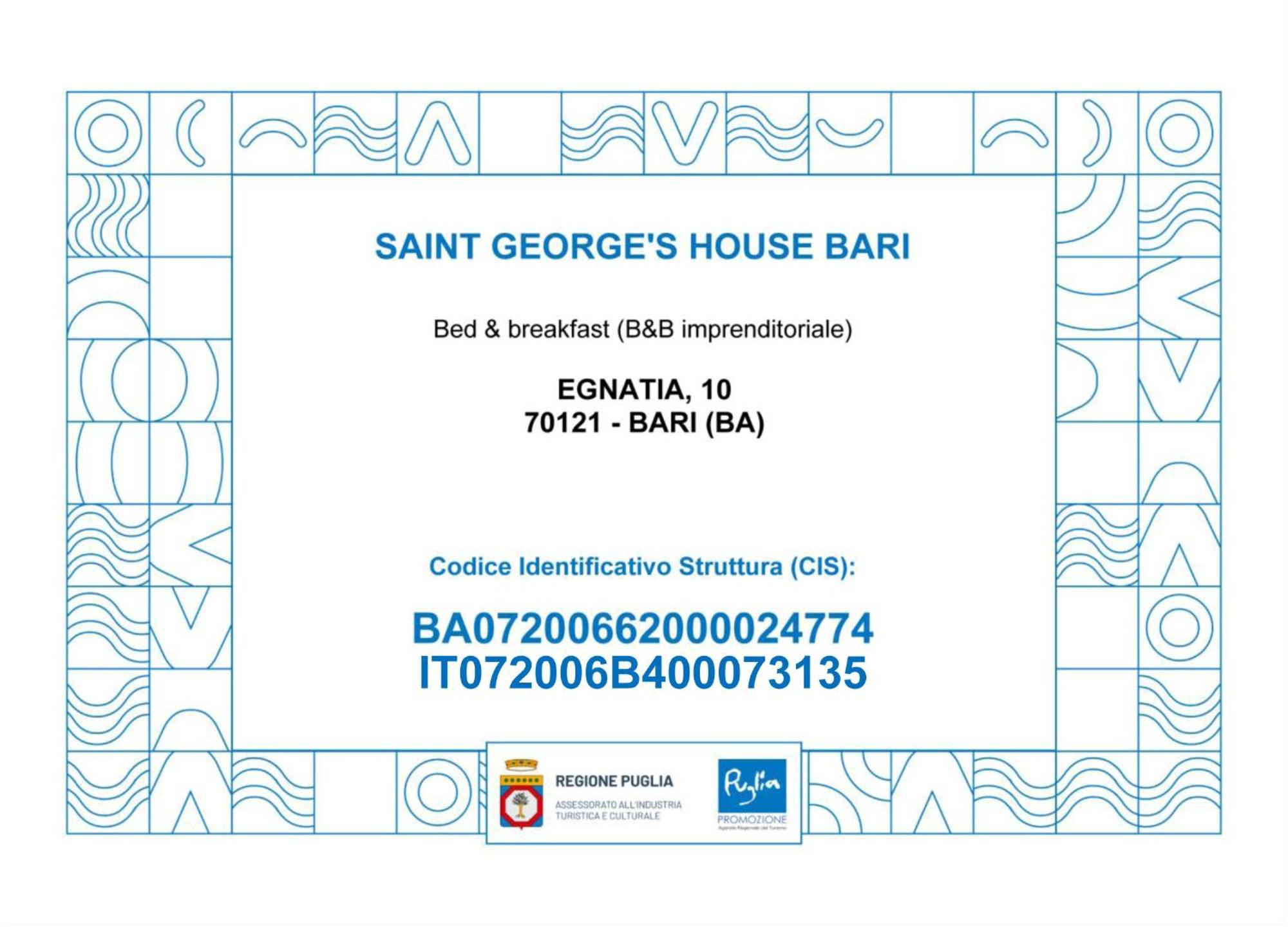 Saint George'S House Bari Exterior foto
